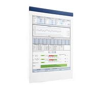 Duradera Barra Magnética Durafix Rail 210, Autoadhesiva, Azul, Paquete De 5