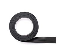 Durable 470801 Banda magnética Durafix Rollo de 5 m, banda autoadhesiva para la sujeción magnética de documentos, se puede cortar a medida individualmente, negro