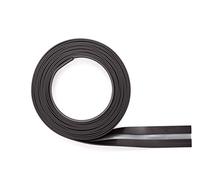 Durable 470823 Banda magnética Durafix Rollo de 5 m, banda autoadhesiva para la sujeción magnética de documentos, se puede cortar a medida individualmente, plata