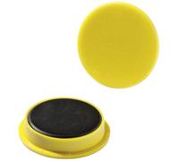 Durable 475104 Imanes, embalaje industrial, 15 mm, 75p, amarillo, 20 piezas