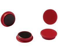 Durable 475203 Imanes, embalaje industrial, 21 mm, 210p, rojo, 20 piezas