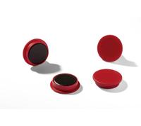 Durable 475403 Imanes, embalaje industrial, 37 mm, 1000p, rojo, 20 piezas