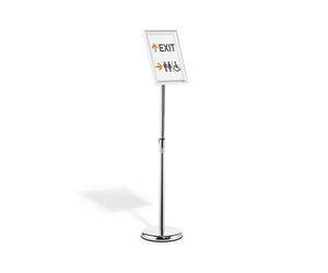 Durable 479923 portacartel y stand de información a3 aluminio, plást