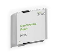 Durable 480223 Identificador de puerta (INFO SIGN, 149 x 148.5 mm) plata metálica