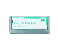 Durable 486037Identificador para puertas CLICK SIGN A4 149x52,5 mm, para pegar o atornillar, grafito