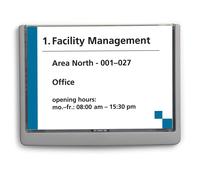 Durable 486637Identificador para puertas CLICK SIGN A5 horizontal 210 x 148,5 mm