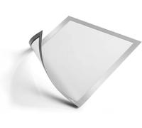 DURABLE Marco informativo DURAFRAME® MAGNETIC, magnético, para DIN A4, plateado, UE 10 unid.