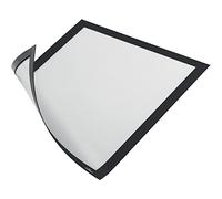 Durable 498801 Marco informativo Duraframe Magnético (A4, marco magnético para superficies metálicas) 1 pieza, negro