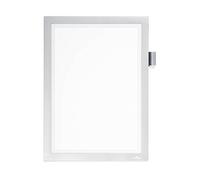 DURABLE Marco magnético Info Frame Duraframe 498923 A4 con portabolígrafos, plata