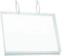 Durable 502819 Funda impermeable A3 con bridas, bolsa de 5, transparente