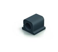Durable 504237 Pinzas para cables Cavoline Clip Pro 1 (autoadhesivo para 1 cable de alimentación, diámetro 10 mm) 6 piezas, grafito