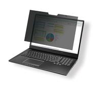 Durable 513957 - Filtro de privacidad magnético para Pantallas de 16 Pulgadas y 16:10, Incluye Funda y paño de Limpieza, Color Gris y Antracita