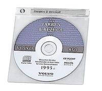 Durable 520019 CD/DVD Sleeve TOP Cover, para 1 CD/DVD cada uno, transparente, paquete de 10 mangas