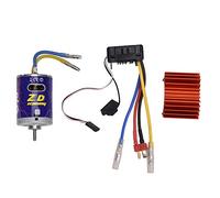 Durable 540 cepillado Motor 45A ESC Set Kit para 1/10 RC Buggy Truggy Truck Crawler (naranja)