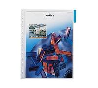 Durable 560706 Panel de pantalla Panel de funciones A4, bolsa de 5 piezas, azul