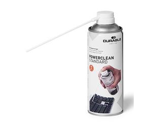 Durable 579619 Limpiador de gas comprimido Powerclean Standard (spray de gas comprimido) 400 ml