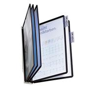 Durable 581001 Soporte de pared Sherpa con 5 paneles de visualización, gris/negro