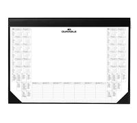 Durable 729101 Almohadilla de escritorio con bloque de calendario, 25 hojas, 590