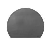 Durable 729501 Almohadilla de escritorio media redonda (650 x 520 mm) negra