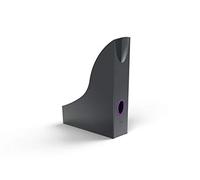 Durable 770712 Lima de revista Varicolor, 6 piezas, antracita con agujeros para los dedos púrpura