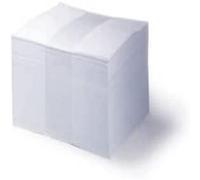 Durable 771602 Bloc de notas, 90 x 90 mm, 500 piezas, blanco