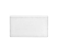 Durable 801919 Fundas autoadhesivas Pocketfix para etiquetas de inserción, bolsas de 10 piezas cada una, 105 x 65 mm, 101 x 61 mm, transparentes
