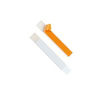 Durable 803019 Tira autoadhesiva Labelfix, autoadhesivo, para etiquetas de 200 x 30 mm, transparente, paquete de 5