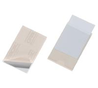 Durable 807919 Funda autoadhesiva Funda fijo para etiquetas de inserción 90 x 57mm, bolsa de 10 piezas