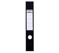 Durable 809001 Etiquetas de archivo Ordofix (autoadhesivas, con orificio) Bolsa de 10 piezas, negra
