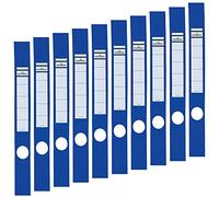 Durable 809106 Etiquetas de archivo Ordofix (autoadhesivas, con orificio, limas finas) Bolsa de 10, azul
