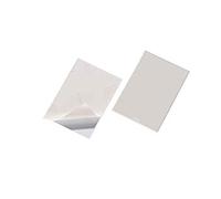 Durable 827619 Funda autoadhesiva Pocketfix, tamaño interior 148 x 105 mm, sin etiquetas de inserción, transparente, 26 piezas.