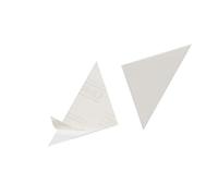 Durable 828119 Funda triangular Paquete autoadhesivo Cornerfix de 75 x75 mm de 100 transparentes