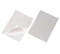 Durable 829519 Bolsa autoadhesiva Pocketfix A4, transparente, Bolsa con 10 piezas