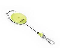 Durable 832704 Clip de lazo Estilo Jojo (con gancho de resorte) 1 pieza, amarillo