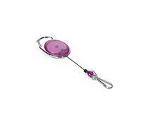 Durable 832712 Clip de lazo Estilo Jojo (con gancho de resorte) 1 pieza, púrpura