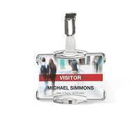 Durable 890123 Porta tarjetas Rfid Secure Mono, protección Rfid para 1 tarjeta, paquete de 10, plata