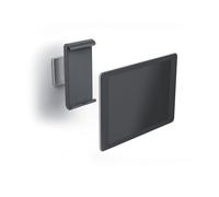 Durable 893323 Soporte de tablet para pared TABLET HOLDER WALL (para tablets de 7-13 pulgadas, giratorio 360° con dispositivo antirrobo) plata/antracita