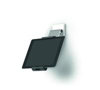 Durable soporte de pared para tableta plateado