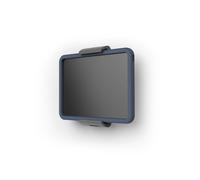 Durable 893823 Soporte de pared para estante duradero para bandejas de manguito de 7-13", giro de 360, plateado-carbón