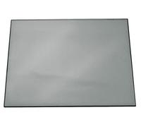 Durable Alfombrilla-base para el escritorio con cubierta transparente (700 x 500 mm), color gris