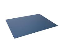 Durable Almohadilla de escritorio con ranura decorativa, 65 x 50 cm, antideslizante, PP, Made in Germany, azul oscuro, 713307