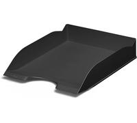 Durable Bandeja portadocumentos Eco A4, 6 Unidades, Negro, 775601 | Con certificado Blue Angel, plástico, apilable, hasta formato C4, 253 x 63 x 337 mm, Made in Germany