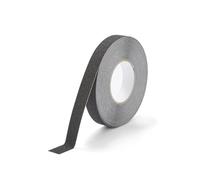 Durable Cinta antideslizante estándar DURALINE GRIP, 25 mm x 15 m, para asegurar escaleras, rampas, negro, 108001