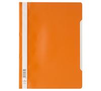 Durable Clear View Folder Economy A4 Orange - Archivador (309 mm, 225 mm, Naranja)