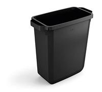 DURABIN 60L SW - Cubo de basura 60 l, negro, sin tapa