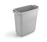 DURABIN 60L GR - Contenedor de basura 60 l, gris, sin tapa
