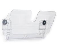 Durable Dispensador de folletos FLEXIPLUS A4 apaisado, portadocumentos magnético, transparente, 1709021400