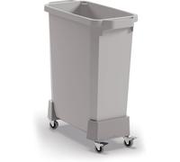 Durable DURABIN® 334037 - Carrito para cubo de basura (60 L, polipropileno reciclado), color grafito
