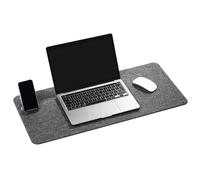 Durable EFFECT 708158 - Vade de escritorio (700 x 330 mm, fieltro PET reciclado), color gris