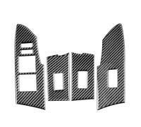 Durable Embellecedor Decorativo Panel Interruptores Elevalunas Coche LHD Para Toyota Para Corolla 2014-2018
